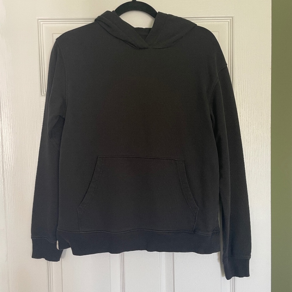 tentree 100% cotton black hoodie